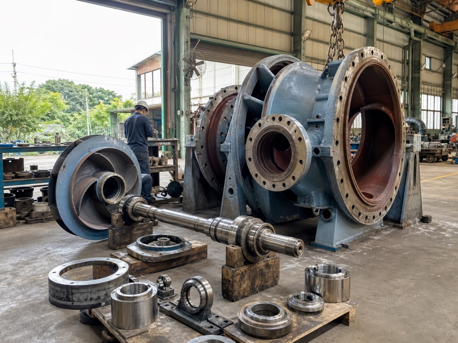 石化廠製程泵浦 Rebuild